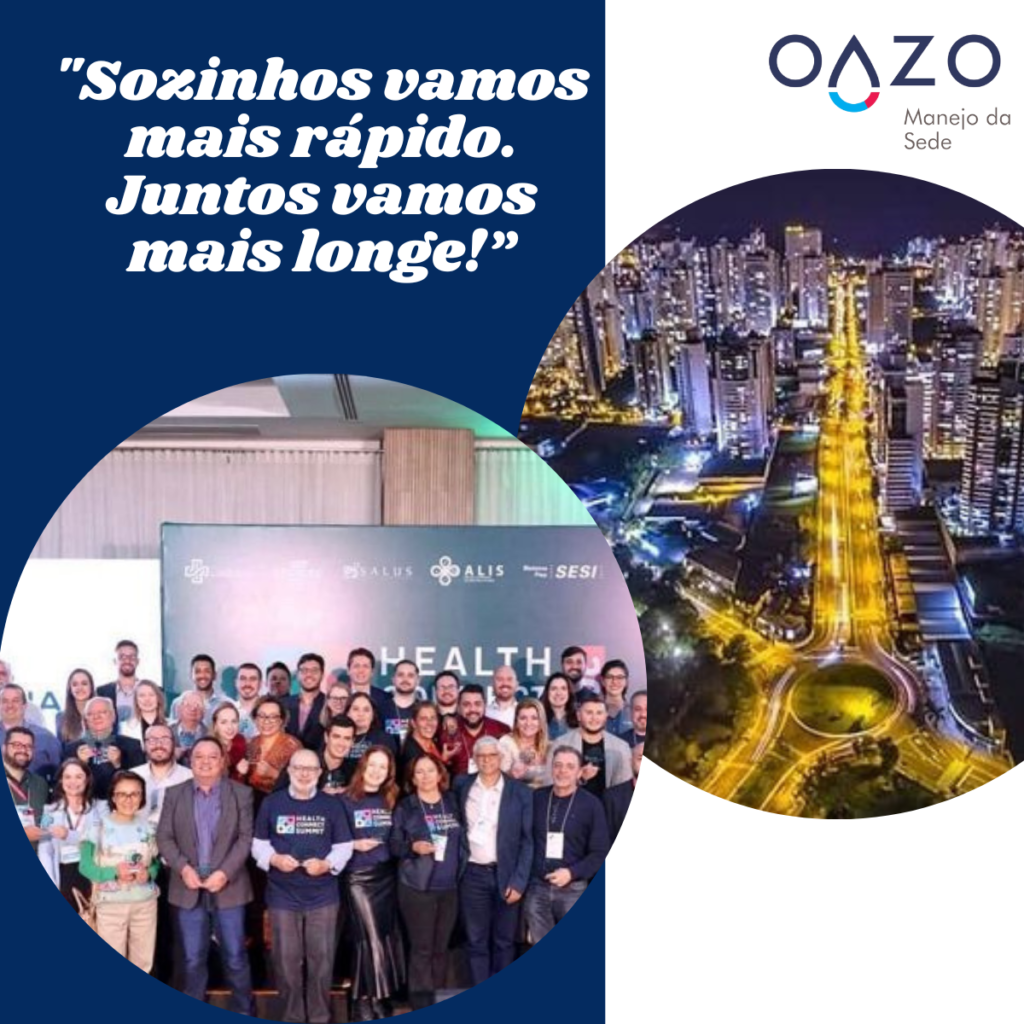 A Oazo integra o ecossistema de inovação Polo da saúde de Londrina. Participamos do 4 Health Connect Summit apresentando nossas soluções.